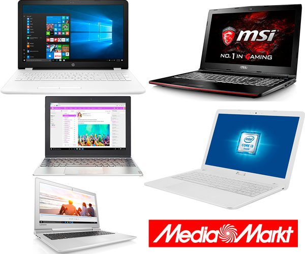 5 portátiles con buen que puedes comprar en Media Markt –
