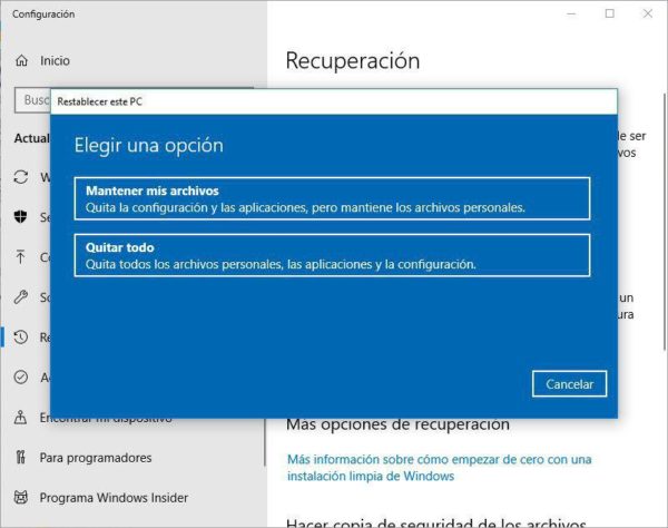 Cómo Formatear Windows 10 Sin Perder Datos Ni Licencia 3664
