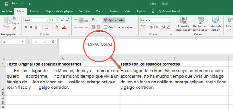 5 Fórmulas Para Trabajar Con Textos En Excel 9630